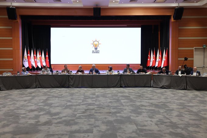 İlçe Başkanları İstişare ve Değerlendirme Toplantısı Gerçekleştirildi.