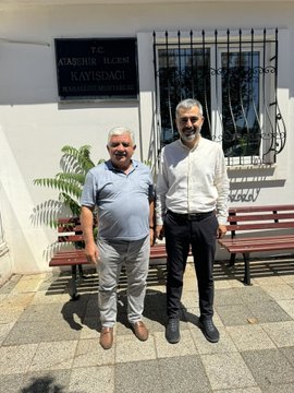 Kayışdağı Mahalle Muhtarımızı Ziyaret Ettik.