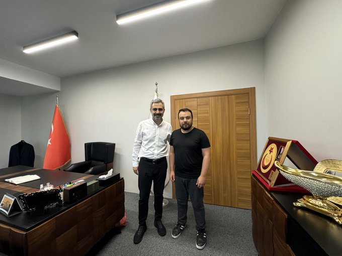 TÜGVA Ataşehir Şube Başkanı Kubilay Çiçek 'i İlçemizde Ağırladık