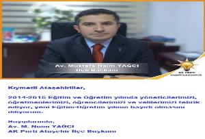 2014-2015 Eğitim ve Öğretim Yılı Hayırlı Olsun!