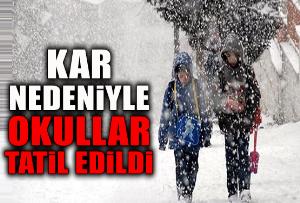 20 ŞUBAT 2015 CUMA GÜNÜ ANAOKULLARI, İLKOKULLAR, ORTAOKULLAR VE LİSELER TATİL