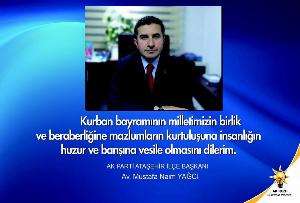 Kurban Bayramınız Mübarek Olsun