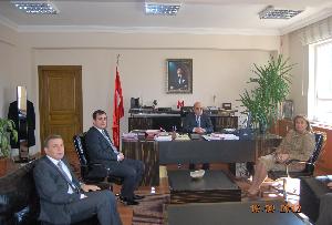 SORUMLU MİLLETVEKİLİMİZ M.BELMA SATIR İLÇEMİZİ ZİYARET ETTİ.